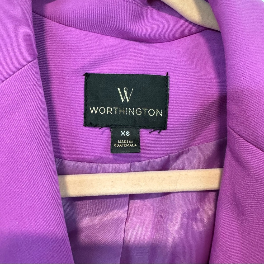 Worthington XS Blazer with Tie - Picture 2 of 2